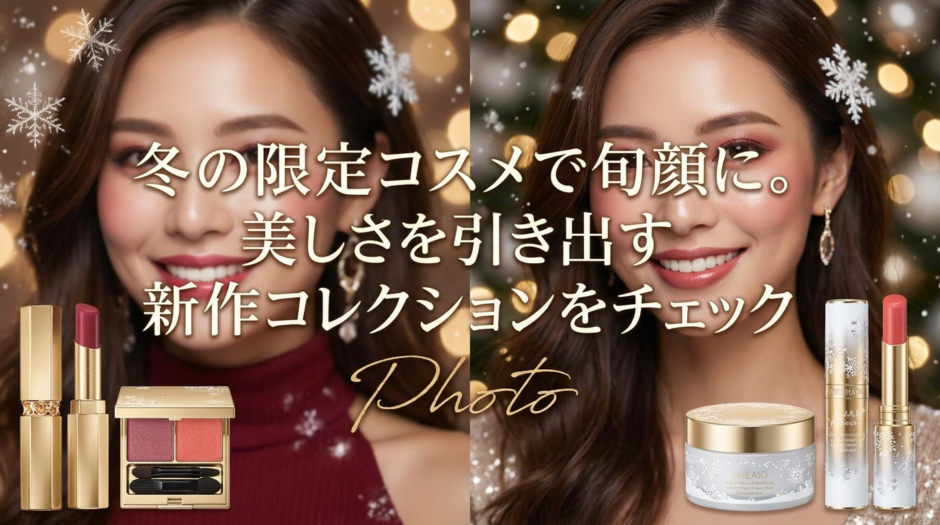 冬の限定コスメで旬顔に。美しさを引き出す新作コレクションをチェック